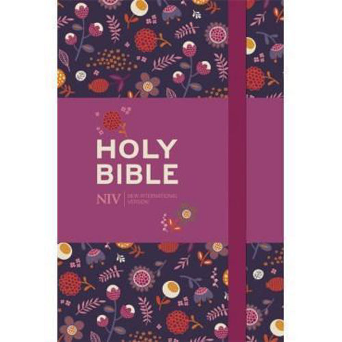 Picture of NIV Pocket Floral Notebook Bible