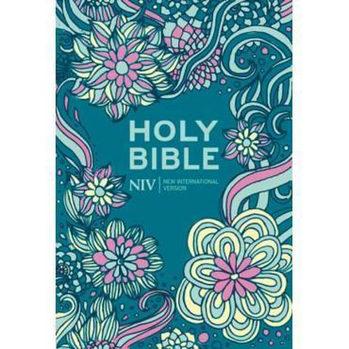 Picture of NIV Pocket floral hardback Bible