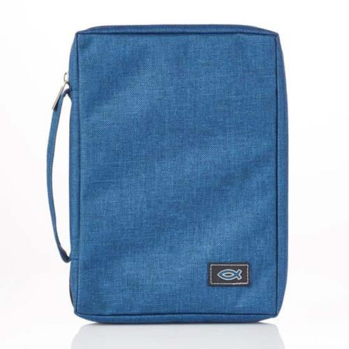 Picture of Bible case - Navy (L)