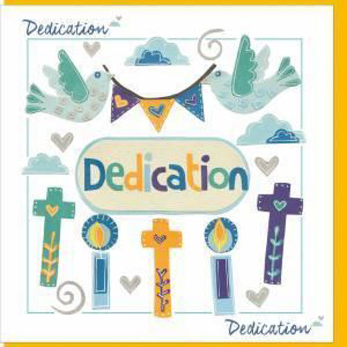 Picture of Dedication Time Greetings Card
