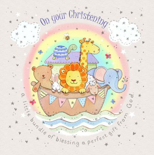 Picture of Ark Christening Card