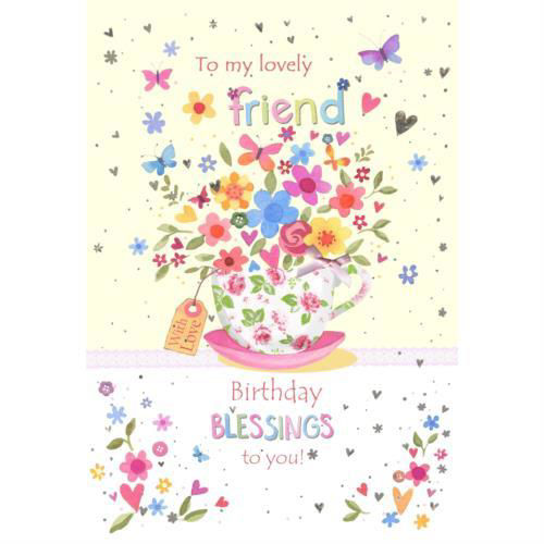 Picture of Birthday Lovely Friend Card