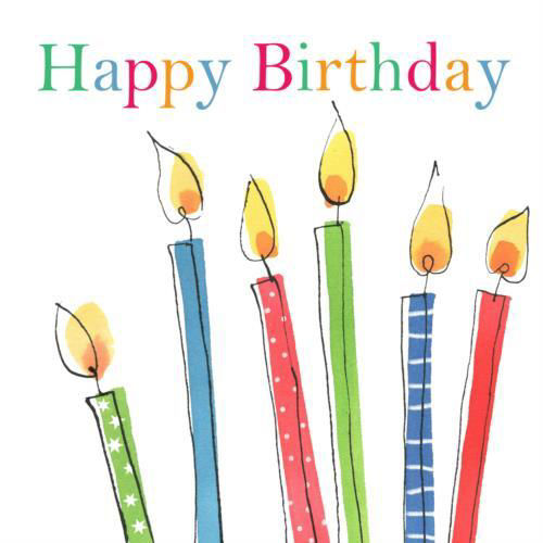 Picture of Birthday Candles Card