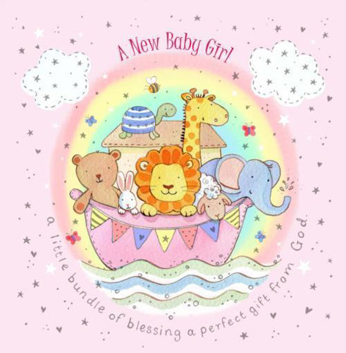 Picture of Ark New Baby Girl card