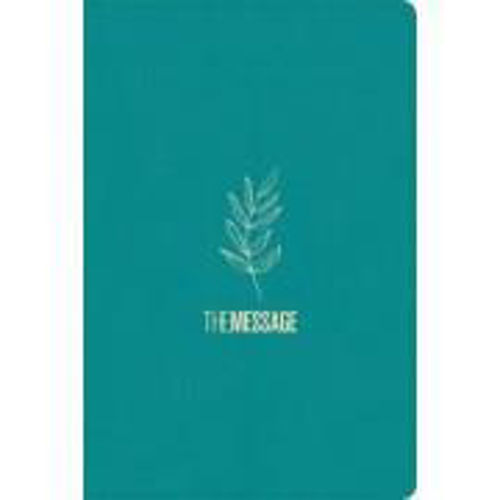 Picture of Message Deluxe Gift Bible, Hosanna Teal