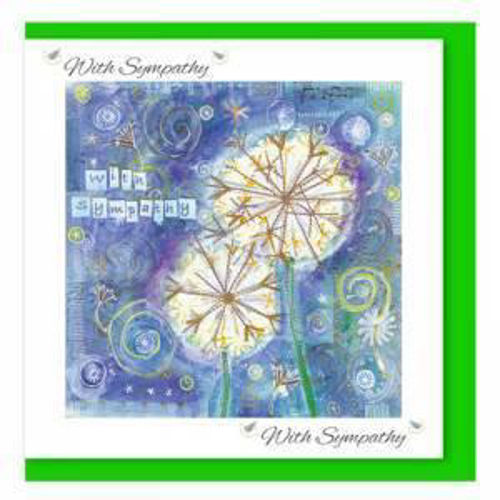 Picture of Sympathy Dandelion Greetings Card