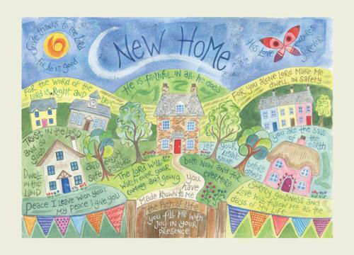 Picture of New Home Greetings Card