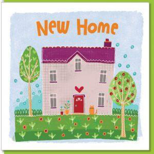 Picture of Lilac New Home Greetings Card