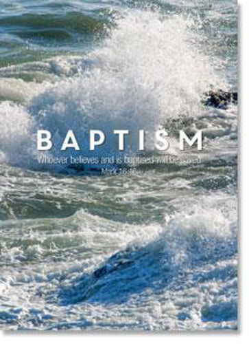 Picture of Baptism Waves Card