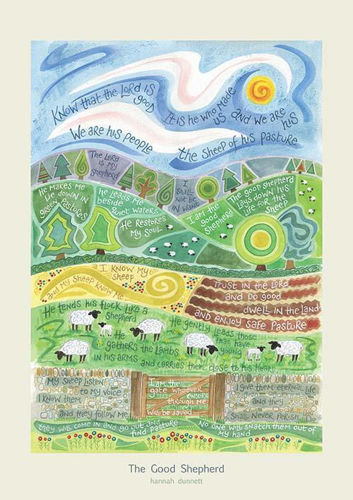 Picture of The Good Shepherd Greetings Card
