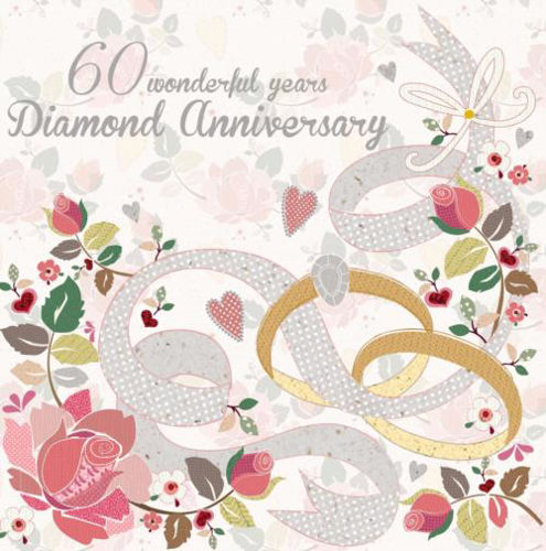 Picture of Diamond Anniversary Card