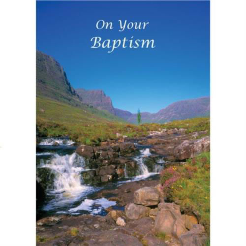 Picture of Baptism Greetings Card
