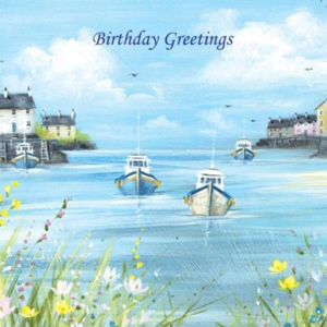 Picture of Birthday - Harbour and boats
