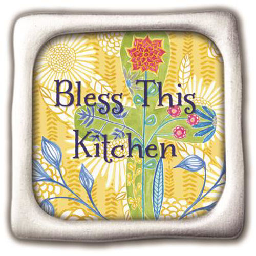 Picture of Magnet - Bless this kitchen