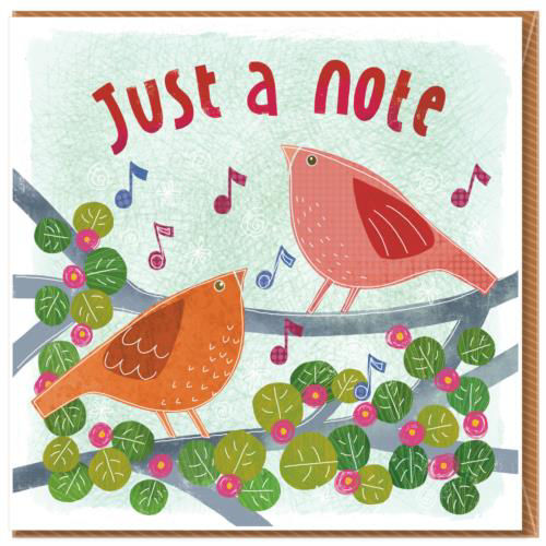 Picture of Just a note Greetings Card