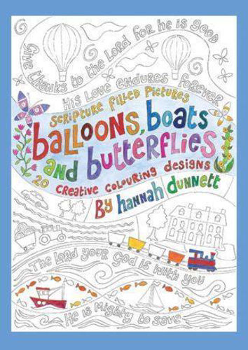 Picture of Colouring Book - Balloons boats