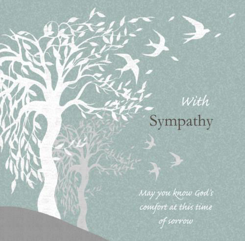 Picture of Sympathy Swallows Card